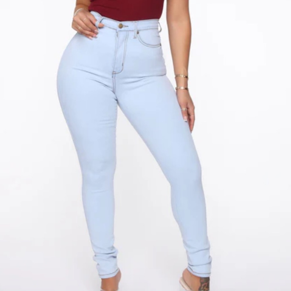 Light Blue Skinny Jeans